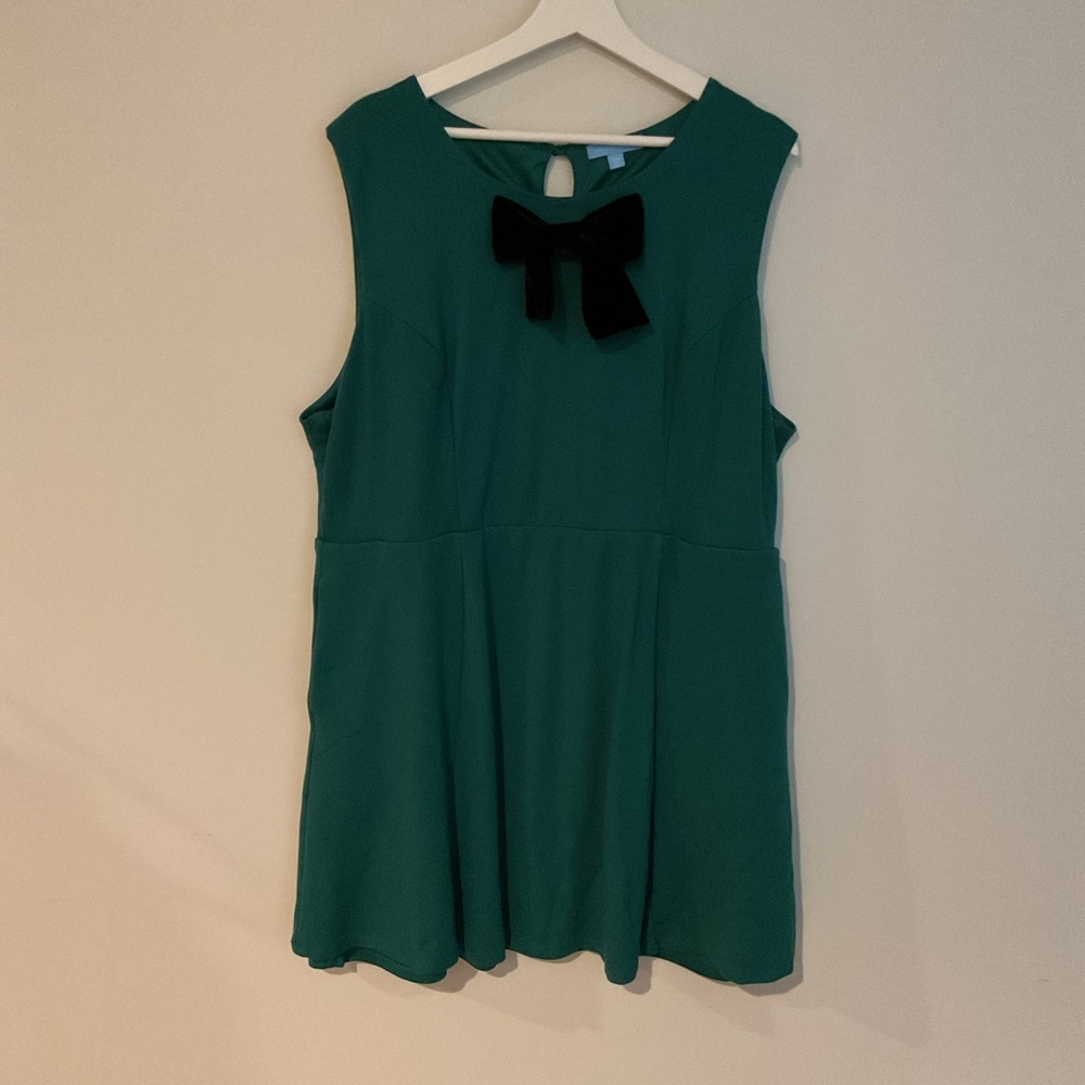 Draper James Sleeveless Knot-Waist Midi Dress